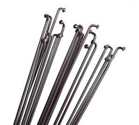 LuminaCreek Bicycle Spokes Bicycle Spokes Wire Mountain/Road Bike 304 Stainless Steel Spokes 14G Black High-Strength Bicycle Spokes180MM-275MM Spoke Cap(Length 256MM)