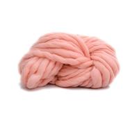 LuminaCreek Chunky Yarn Hand Knitting Chunky Yarn Thick Natural Felt Roving DIY Knit Hand Knitting Spin Blanket Supplies(3)