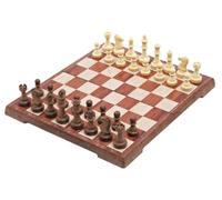 LuminaCr ames International Chess Chess Board Magnetic Chess Set Competition Training Travel Portable Chess Folded Board International Chess Set(24.5 * 21.5cm)