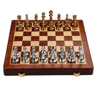 LuminaCr ames International Chess Chess Set Chess Folding International Pieces Leather Unique Flat Set Board Game Chessmen Collection