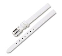 LuminaCreek Leather Watch Strap 6-12 mm Leather Watch Straps(White,12mm)