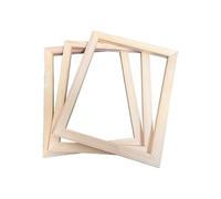LuminaCreek Portrait Photo Frames,Wooden Photo Frame Painting Frame Wall Canvas Multiple Sizes Pack of 3(3pcs 20x25cm)