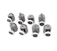 LuminaCreek Shower Door Rollers 8 Pcs Shower Rooms Cabins Pulley;Shower Room Roller/Runners/Wheels/Pulleys Diameter 23mm Shower Door Wheels