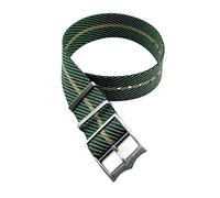 LuminaCreek Universal Strap, 22mm/20mm Nylon Strap, Sport Military Watch Strap, Nato Strap, Watch Strap, One Piece Breathable Watch Strap(Green Khaki,22 mm)