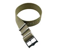 LuminaCreek Universal Strap, 22mm/20mm Nylon Strap, Sport Military Watch Strap, Nato Strap, Watch Strap, One Piece Breathable Watch Strap(Khaki,20 mm)