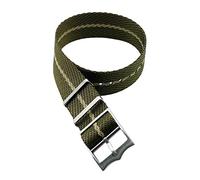 LuminaCreek Universal Strap, 22mm/20mm Nylon Strap, Sport Military Watch Strap, Nato Strap, Watch Strap, One Piece Breathable Watch Strap(Olive Khaki.,22 mm)