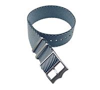 LuminaCreek Universal Strap, 22mm/20mm Nylon Strap, Sport Military Watch Strap, Nato Strap, Watch Strap, One Piece Breathable Watch Strap(Gray white,20 mm)