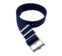 LuminaCreek Universal Strap, 22mm/20mm Nylon Strap, Sport Military Watch Strap, Nato Strap, Watch Strap, One Piece Breathable Watch Strap(Navy blue,20 mm)