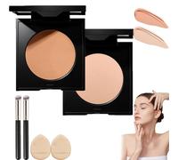 Luminance Under Eye Brightener, Eye Brightener Powder, Conceal, Brightens, Effectively Cover Dark Circles, Moisturize and Blend for Smooth, Radiant & Refreshed Look (01+02)