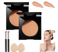 Luminance Under Eye Brightener, Eye Brightener Powder, Conceal, Brightens, Effectively Cover Dark Circles, Moisturize and Blend for Smooth, Radiant & Refreshed Look (02+02)