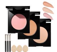 Luminance Under Eye Brightener, Eye Brightener Powder, Conceal, Brightens, Effectively Cover Dark Circles, Moisturize and Blend for Smooth, Radiant & Refreshed Look (01+02+03)