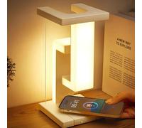 LUMINAONE PRO LED Desk Lamp with Wireless Charging, 2 USB Ports, Touch Control, Dimmable Light for Reading, Study & Office, Eye-Caring Design