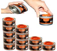 Luminar Resealable-Wick Chafing Fuel Cans, 12 Pack, 6 Hour - Premium Quality Burners for Food Warmers - No More Spills, Waste, or Hassle - Perfect for Convenient, and Long-Lasting Event Catering