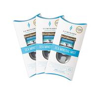 Luminara Fragrance Diffusing Pods, Set of 3 (Sea Mineral Mist), Natural Home Scent Refills, Air Purifying Reed Diffuser Alternative for Room Ambiance