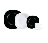 Luminarc 30 piezas black/white