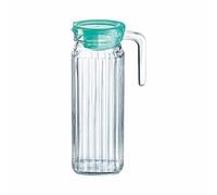 Luminarc AG4378 Keep`n`Jug fridge Glass jug with plastic green lid 1L, 1 Piece