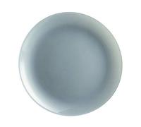 Luminarc Arty Translucent Coloured 18pc Opal Glass Dinner Set Dinnerware Summer Plates (6X Dessert Plates, Grey)