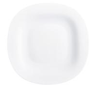 Luminarc Carine Glass Dinner Plate, White, 26.5 cm