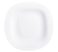 Luminarc Carine Glass Dinner Plate, White, 26.5 cm
