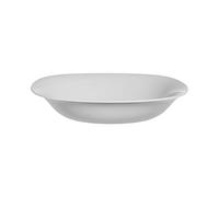 Luminarc Carine Square 18pc Opal Glass Dinner Set Dinnerware Tableware Plates (6X Soup Bowls, Grey)
