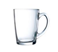 Luminarc Coffee Mug Tea Cup New Morning Glass Clear Dishwasher Safe Drink 320Ml