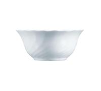 Luminarc Trianon E9672 Salad Bowl, Diameter 12 cm, Opal Glass, White, Set of 6