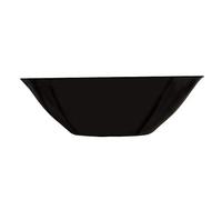 Luminarc Dajar Carine Black Salad Bowl 27 cm, Glass, Black, 27 cm