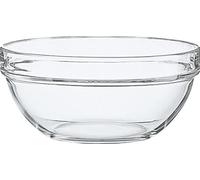 Luminarc E8860 clip-on glass salad bowl, stackable, Ø 10cm, clear (1 piece)