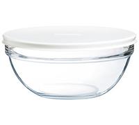 Luminarc Empilable Stacking Bowl 20cm With Lid Clear 20cm