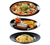 Luminarc Friends Time Opal Glass Steak Pasta Pizza Serving Dinner Fish Plates