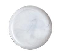 Luminarc Gray Plate 25cm Diwali Marble