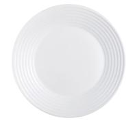 Luminarc Harena 27 cm Glass Dinner Plate, White
