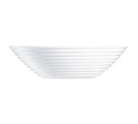 Luminarc Harena Deep Soup Plate, Glass, White, 20 cm