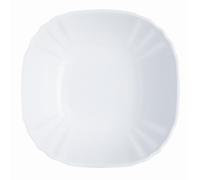 Luminarc Lotusia 9201372 Set of 6 Flat Opal Plates, Multi-Colour