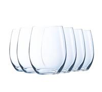 Luminarc - Menades Collection - 6 Water Glasses 36 cl - Made in France - Reinforced Packaging