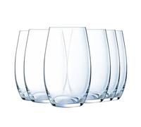 Luminarc - Menades Collection - 6 Water Glasses 40 cl - Made in France - Reinforced Packaging