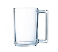 Luminarc Mug Stackable Tempered Glass Clear Hot Cold Beverages Durable 320Ml