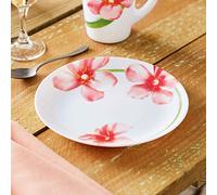 Luminarc Sweet Impression Opal Glass Dinner Set Dinnerware Tableware (6 Dessert Plates)