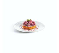 Luminarc Trianon White 18pc Opal Glass Dinner Set Dinnerware Tableware Plates