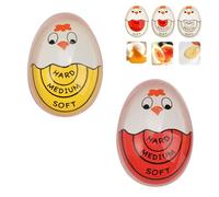 LuminaryLair Egg Timer Resin, Colour Changing, Reusable, Heat Sensitive, for Water with Colour Changing, Egg Timer for Display Hard/Medium/Soft