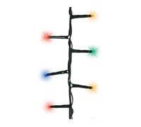 Lumineo Christmas Tree Lights Compact LED Twinkle Mains 8 Function Timer Outdoor