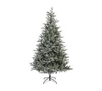 Lumineo Christmas Tree, Polyvinyl Chloride Metal, Grey/White, dia152-H240cm