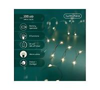 LUMINEO Fairy Light White 100 LED 4.95M