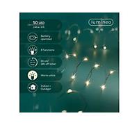 LUMINEO Fairy Light White 50 LED 2.45M