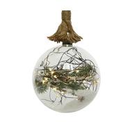 Lumineo Micro LED Ball Clear with Branch 20 cm