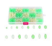 Luminescent Deep-Sea Fishing Components, Hooks & Portable Tackle for Saltwater Anglers Winds Resistant Fishing Floats