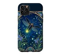 Luminescent Firefly Art Nouveau Insect Case for iPhone 11 Pro