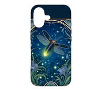 Luminescent Firefly Art Nouveau Insect Case for iPhone 17