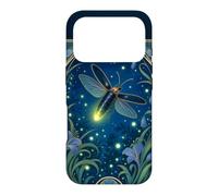 Luminescent Firefly Art Nouveau Insect Case for iPhone 17 Pro