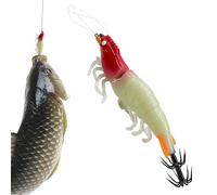 Luminescent Squid Jig | Luminescent Artificial Baits | Squid Lures for Saltwater, for Ponds, Lake, River, Shallow Shallow Shore and , Men, Parents and Husbands